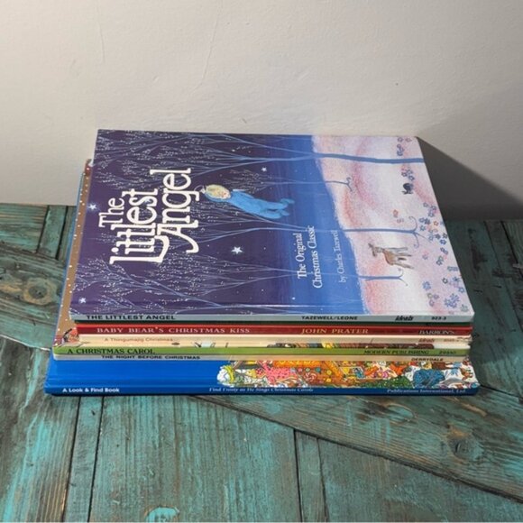 Vintage Christmas Children’s Books Bundle 80s 90s Y2K - Picture 2 of 10